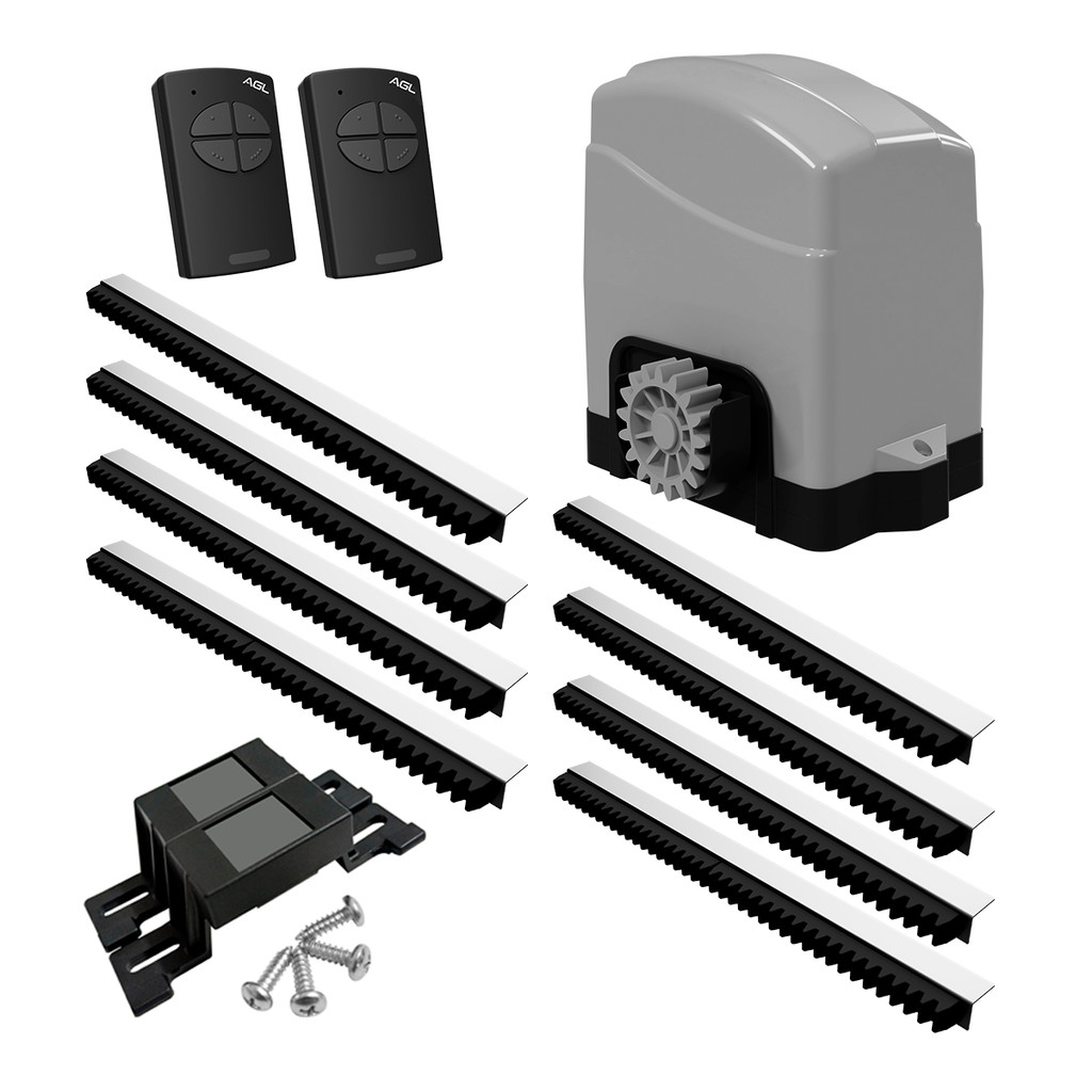 Kit Motor de Portão residencial smart IZZY 300 4m 127V AGL