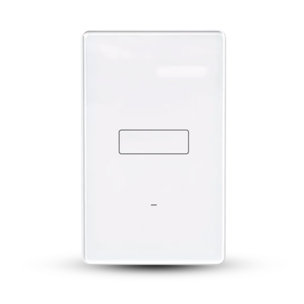 Interruptor Touch Wifi Casa smart 1 Tecla Alexa branco AGL