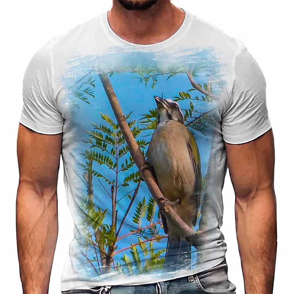 Camiseta Pássaro Trinca Ferro Verdadei A