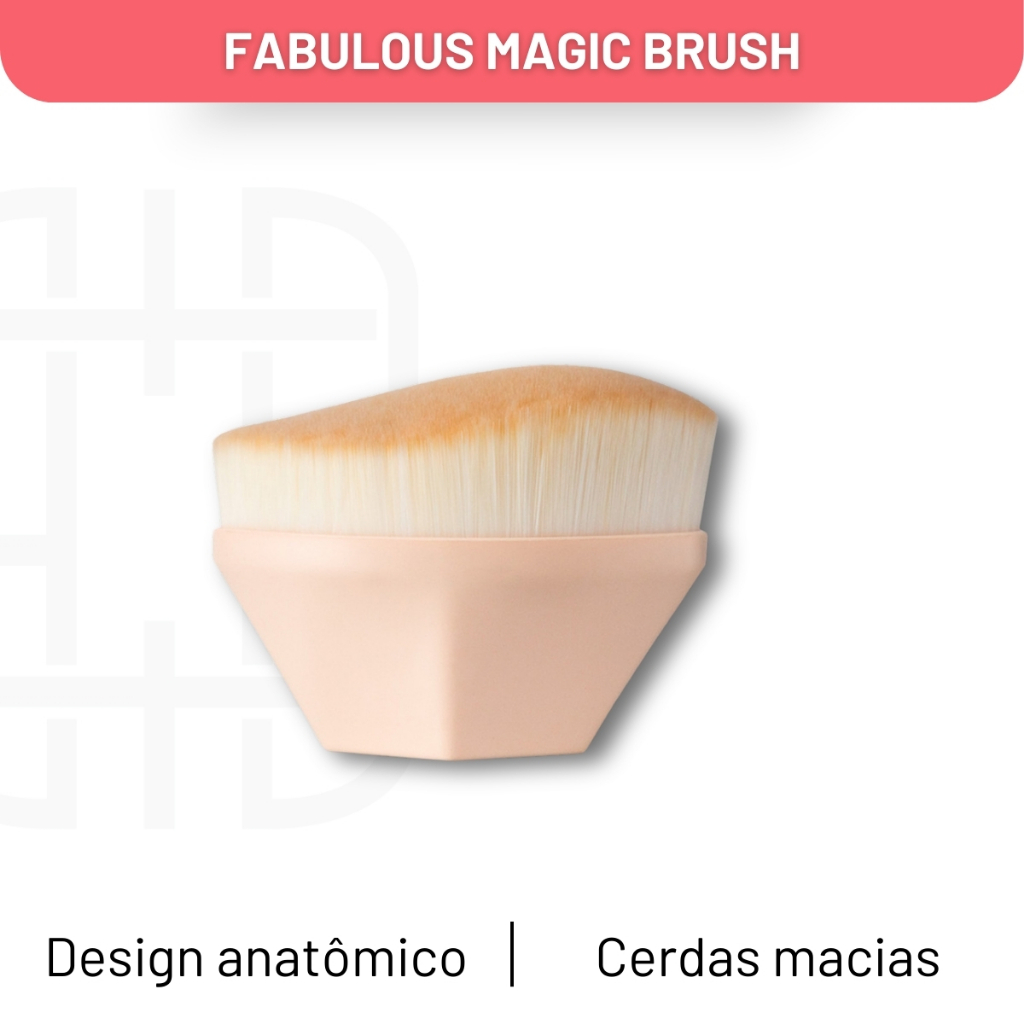 Pincel Para Corpo E Rosto Fabulous Magic Brush Ana Hickmann