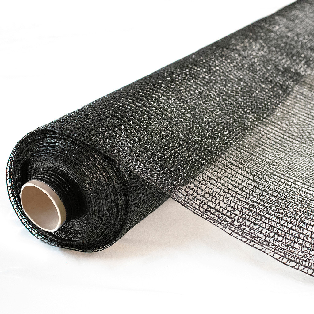 Tela Sombrite Raschel 35% 6x12m Preta Proteção e Sombreamento de Estufa Horta Flores Anti UV