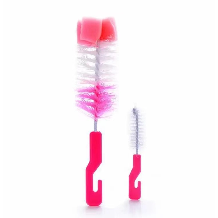 Escova Lava Copo EM3893, Nylon + Esponja + Plásti