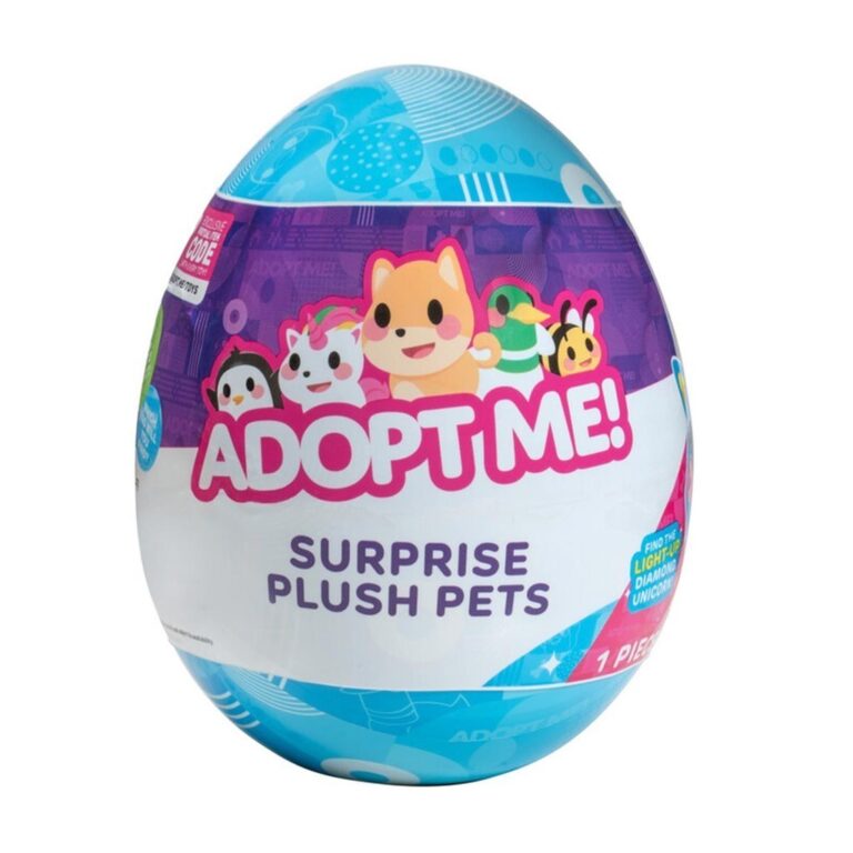 Ovo Surpresa com Pelúcia de 12cm – Adopt Me