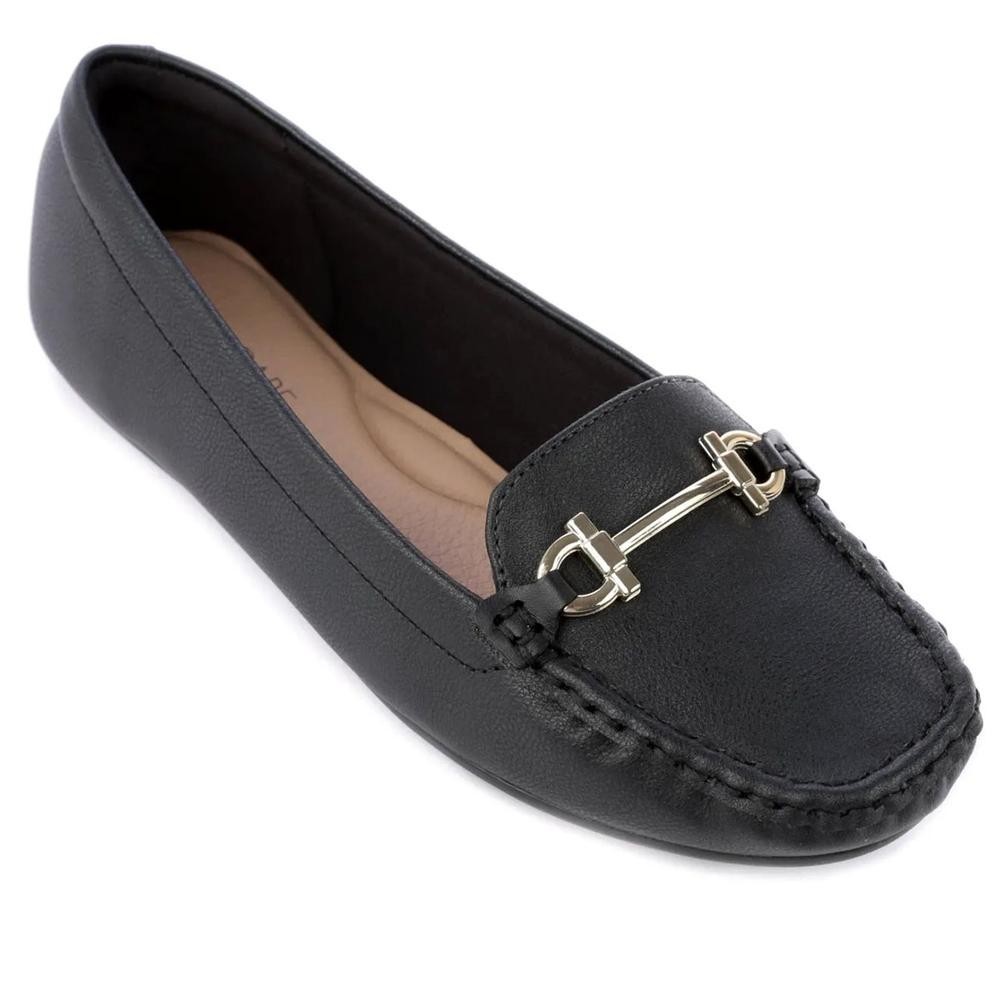 Mocassim Modare Ultra Conforto Napa Feminino – Preto