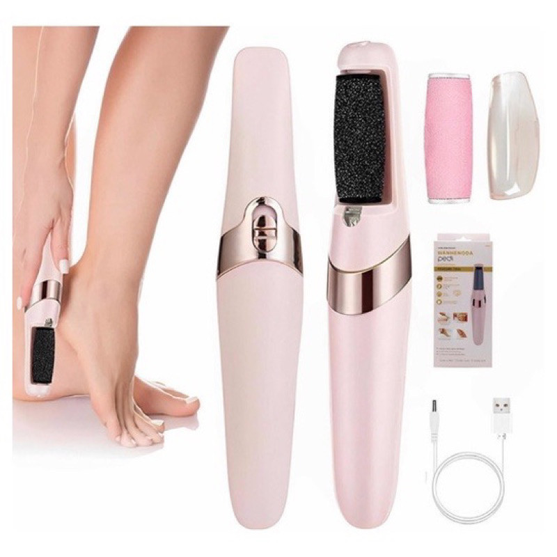 Lixador de Pé Elétrico – Esfoliador Tira Calos Pedicure Portátil