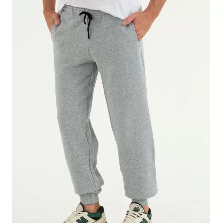 Calça Moletom Unissex Peluciada C/ Punho: Confort