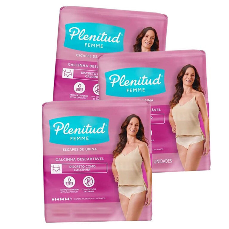 Calcinhas Pós Parto Absorvente não Vaza Descart