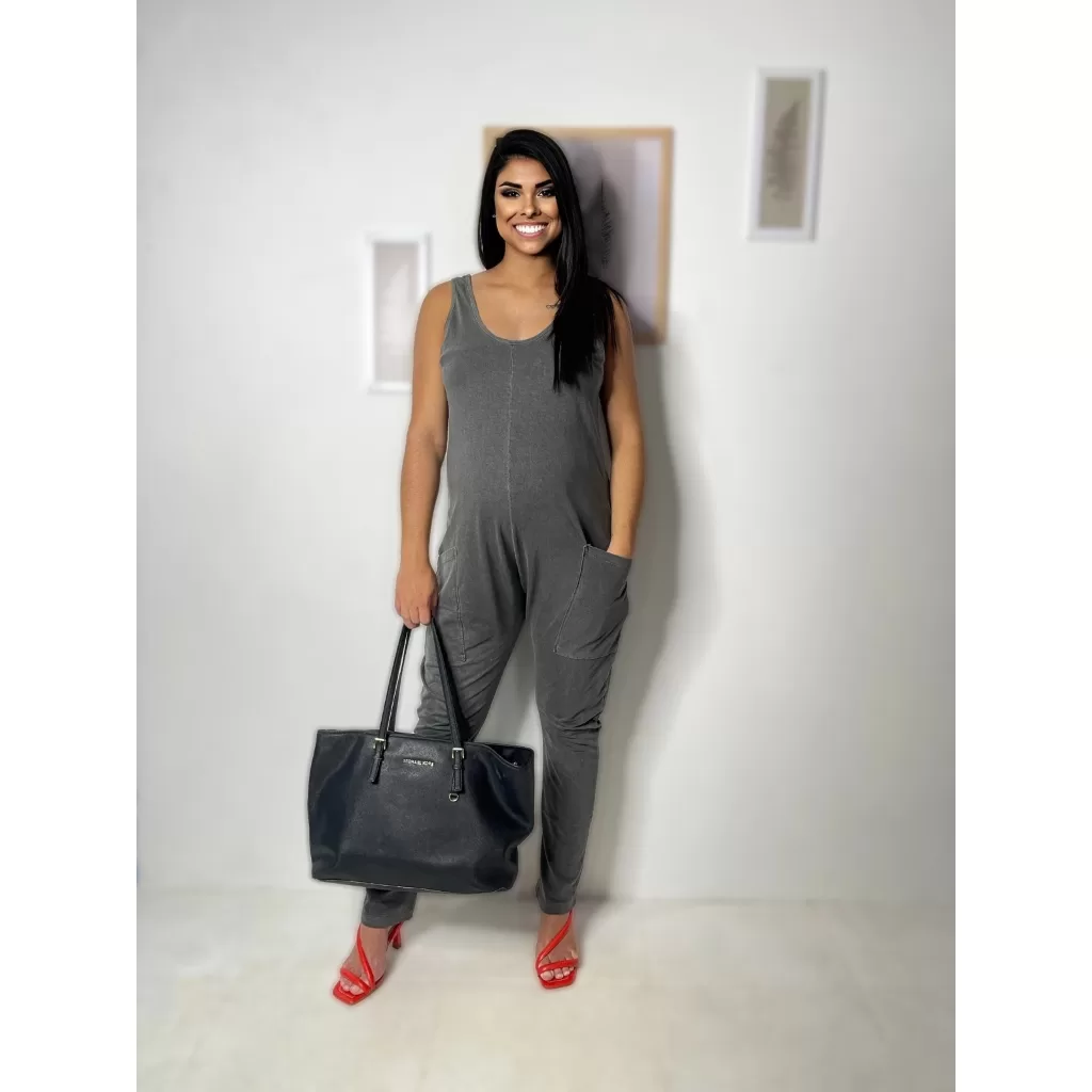 Macacão Saruel Gestante – Grávida Maternidade