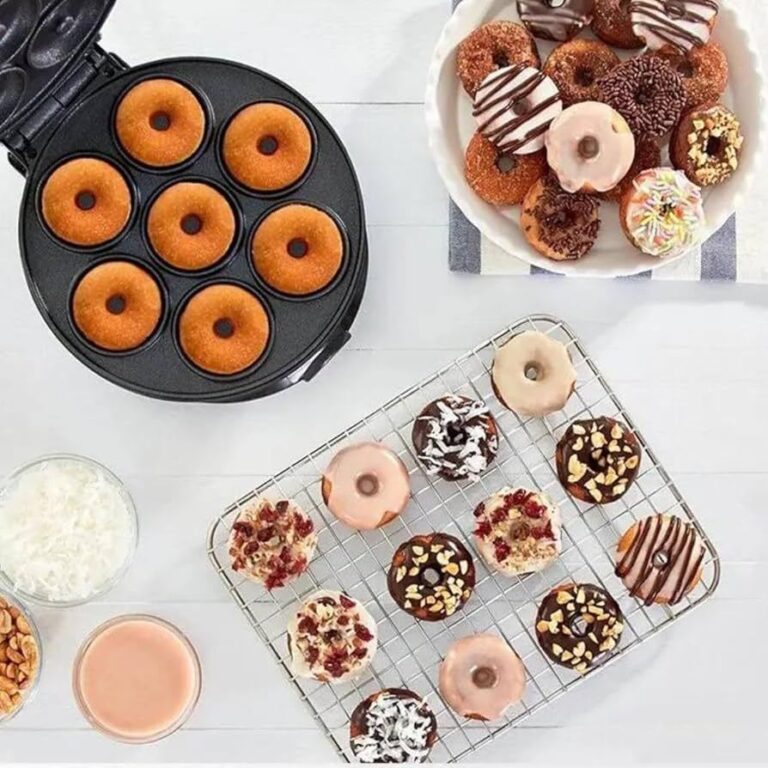 Mini Maquina De Donuts Café Da Manhã Capacidade 