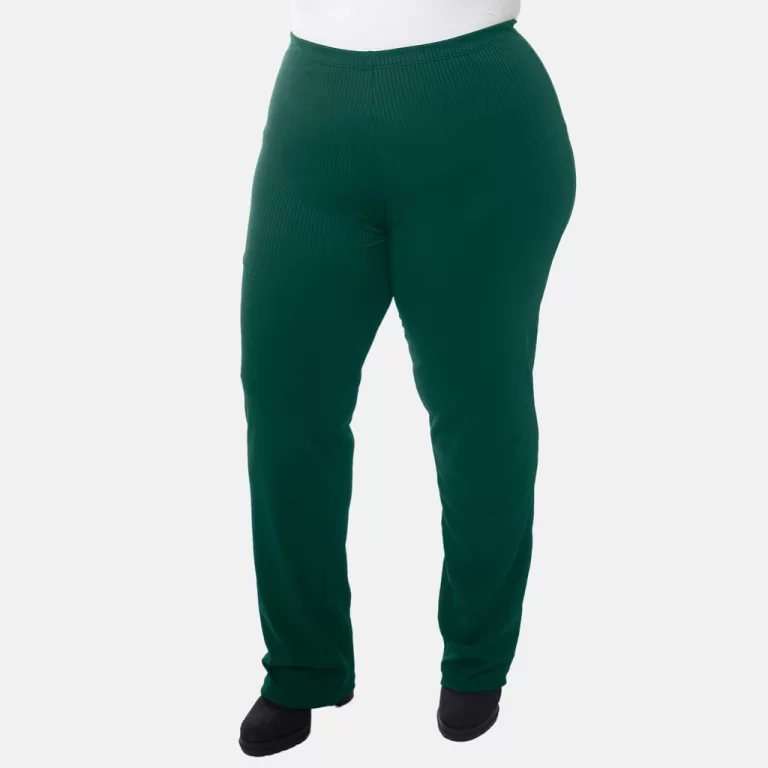 Calça Plus Size Feminina Canelada Mara Confortáv