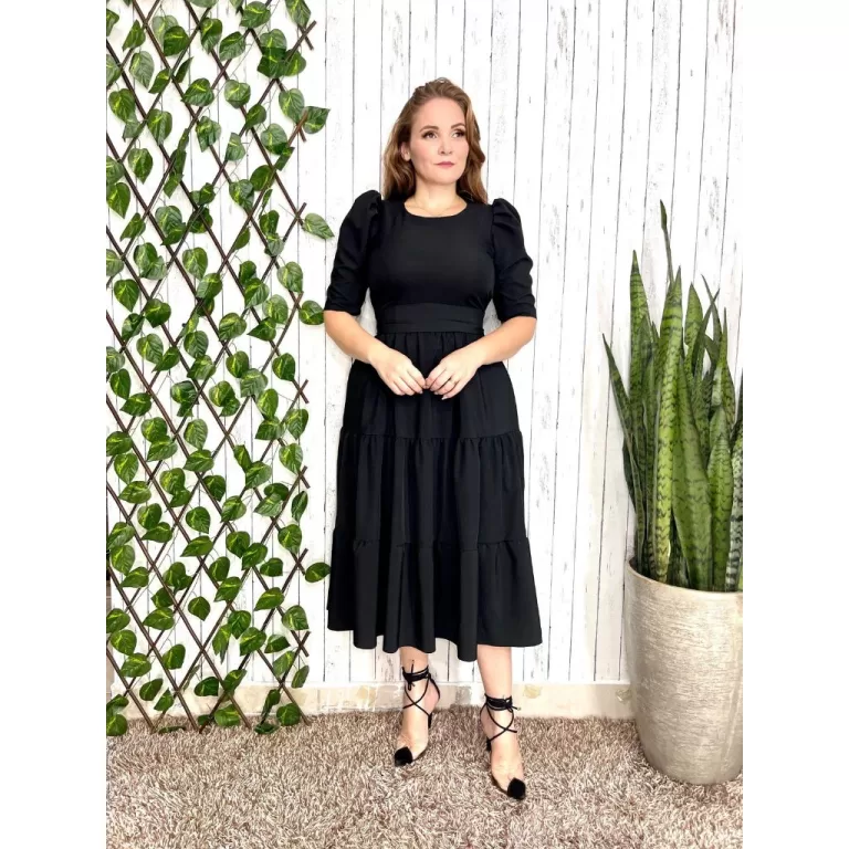 VESTIDOS MIDI DE MODA FEMININA VESTIDOS EVANGELICO