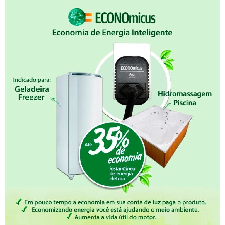 REDUTOR DE ENERGIA ECONOMIZADOR DE ENERGIA GELADEI