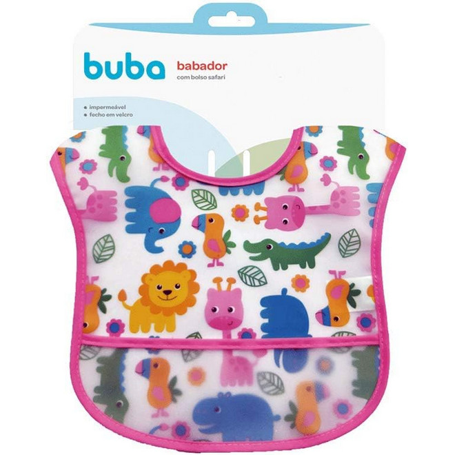 Buba Babador Bolso Safari Rosa 1 Unidade