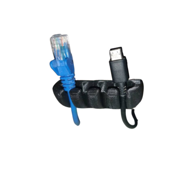Suporte Organizador de Cabos Pendurados 2 Peças +