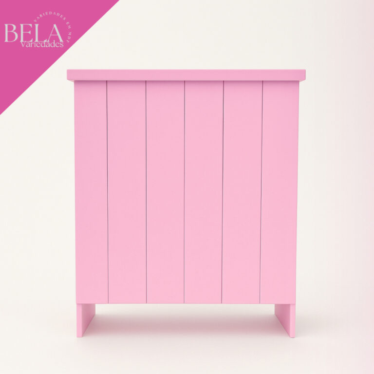 Mesa Compacta Slim Desmontável Frisada Festa Deco