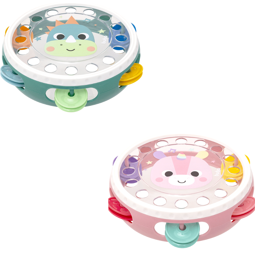 Brinquedo Infantil Meu Primeiro Pandeiro Zoo Unicórnio//Dino – Buba