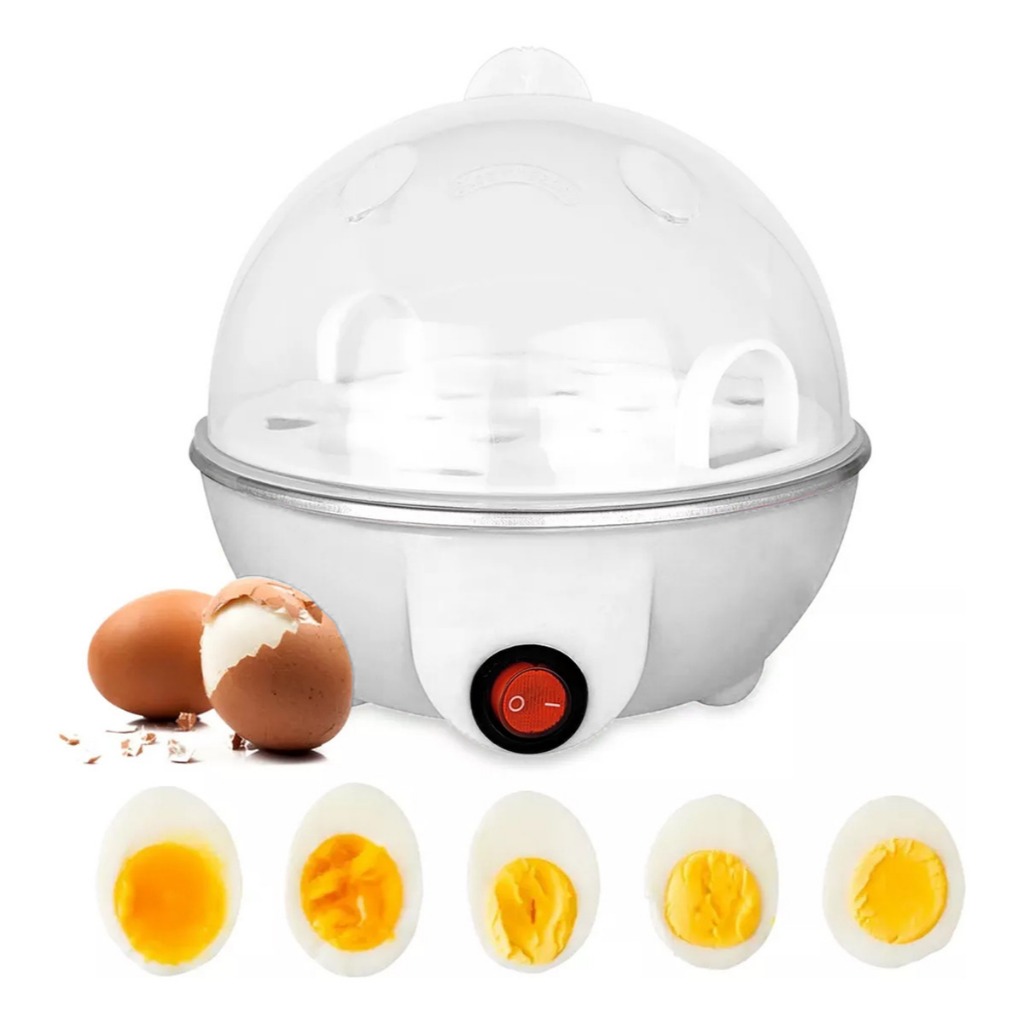 Cozedor de Ovos Elétrico Portátil Cozinha à Vapor 110v/220v Bivolt