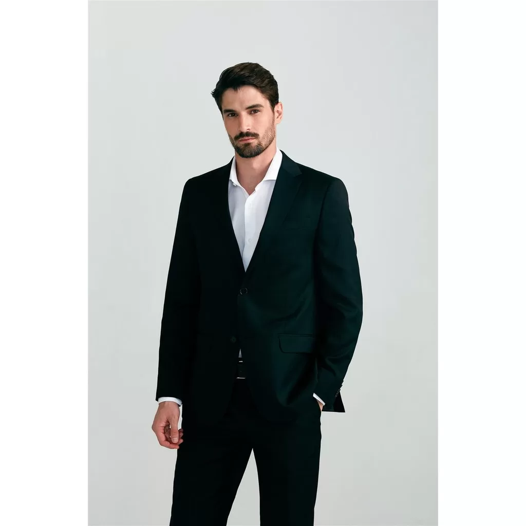 Terno Slim Fit Polilã – Preto