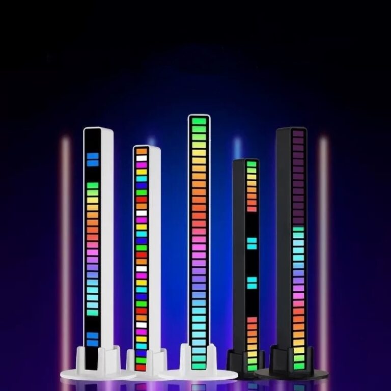 Barra LED RGB com Controle por Voz – Sincron