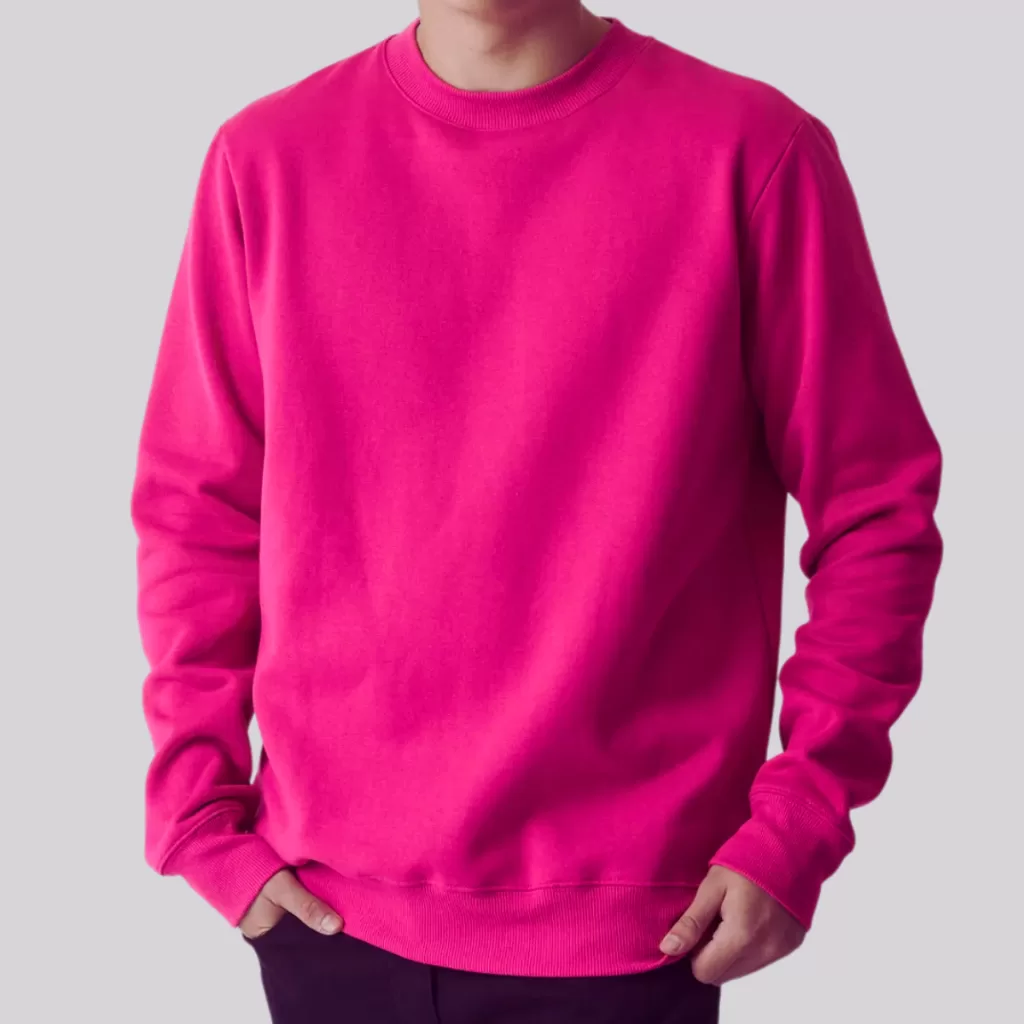 Blusa Moletom Unissex Lisa Gola Careca Básica Premium Gola Redonda Inverno Confortável Do P ao XG