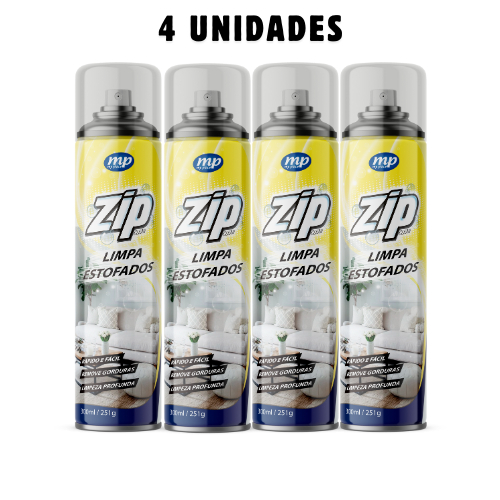Kit 4 Unidades Limpa Estofados Espuma Mágica Limp