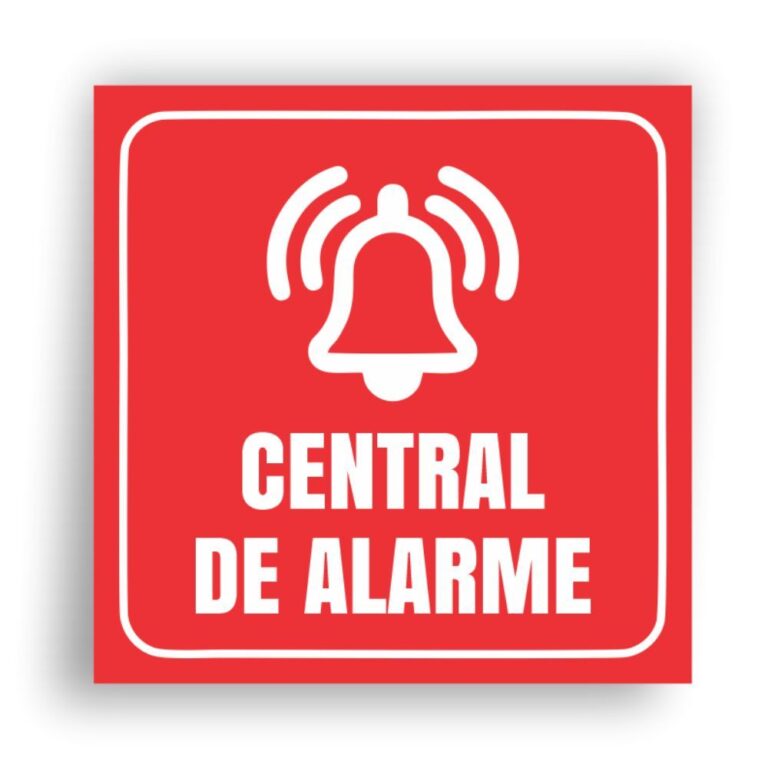 15 Adesivos Central de Alarme Vinil á Prova de À