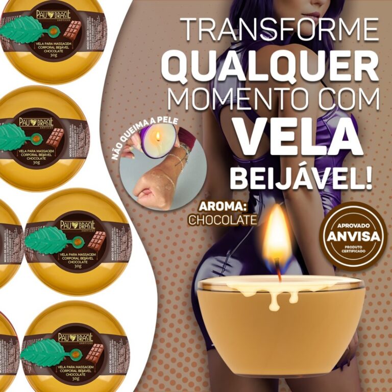 VELA QUE TRÁS UM AMBIENTE DE CALMA E BEM-ESTAR