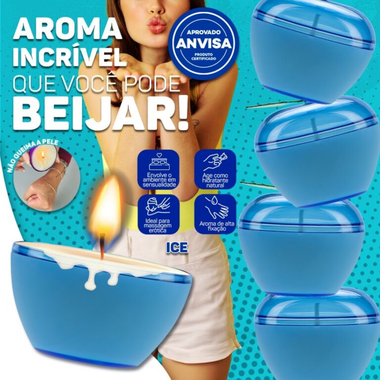 VELA COM AROMA SUAVE QUE ACOMPANHA SUA MASSAGEM PE