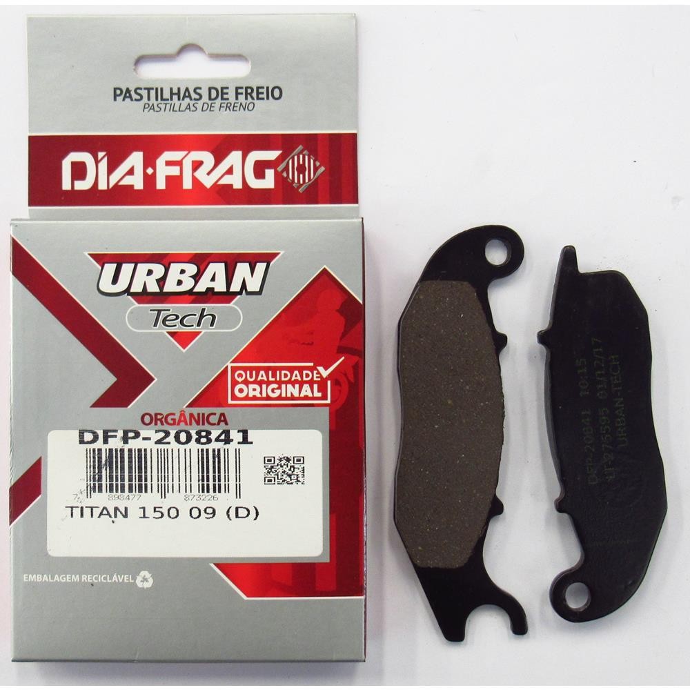Pastilha De Freio Dianteira HONDA CG 150 TITAN ESD EX KS ESD ES 2009 2010 2011 2012 2013 2014 2015