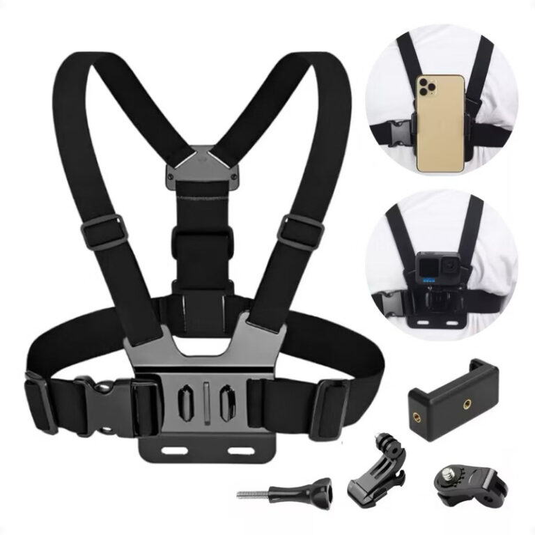 Suporte de Peito Para Celular e Gopro Peitoral Pei