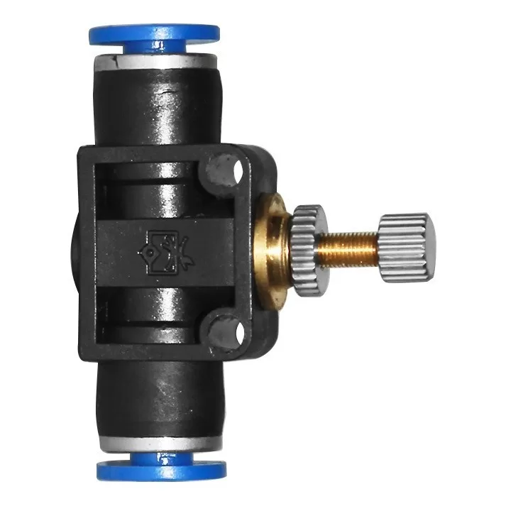 Regulador fluxo de ar agua oleo Tubo de 06 mm