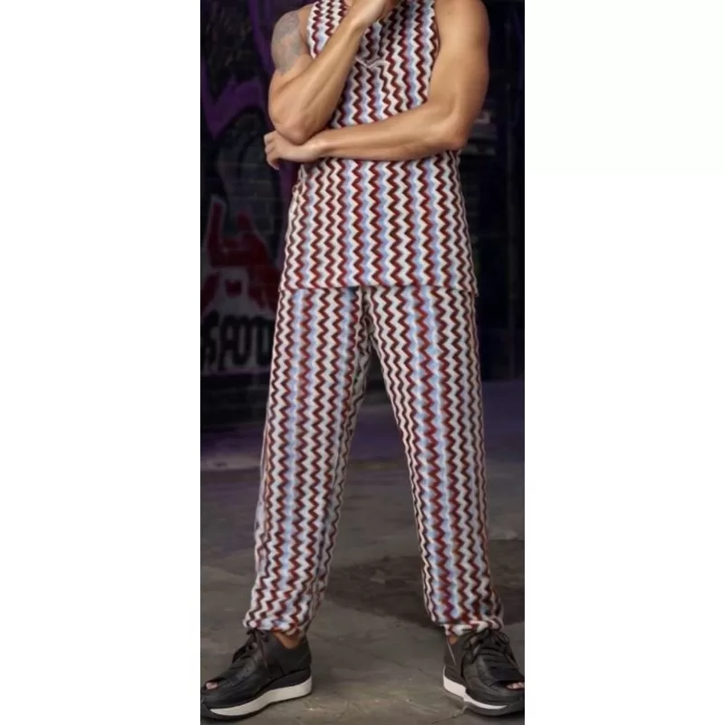 Regata e Calça Japonês Conjunto Masculino