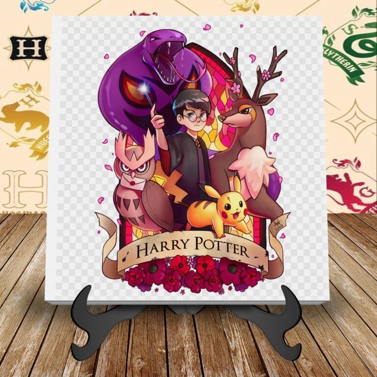 Azulejo Decorativo Harry Potter Pokemon Personagen