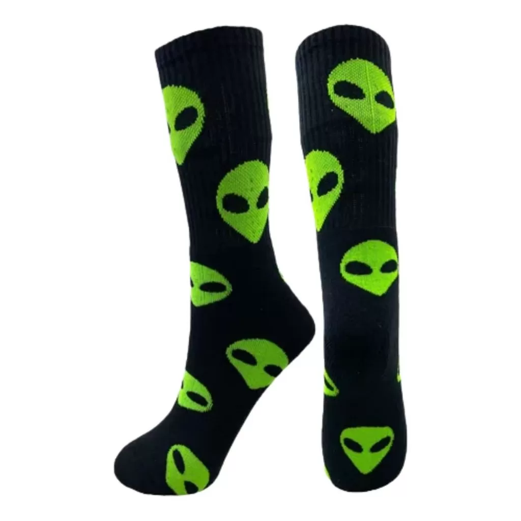 Meia Cano Alto ET Algodão Casual Academia Skate