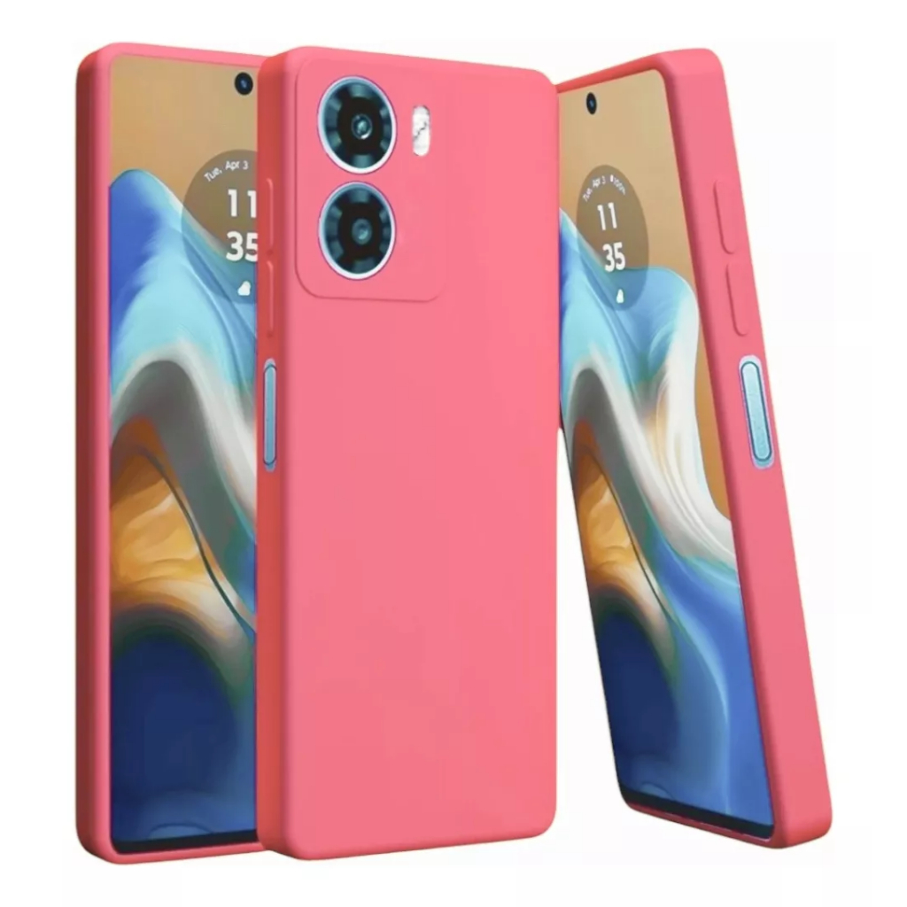 Capa Capinha Anti Shock Aveludada + Película 3D Para Motorola Moto G05