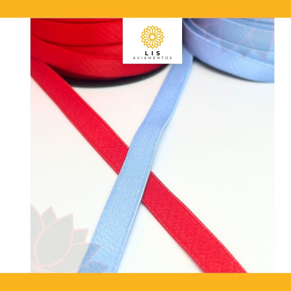 Rolo de alça elástica tipo PAPIRO ZANOTTI com 2 Metros Para Sutiã Moda Intima