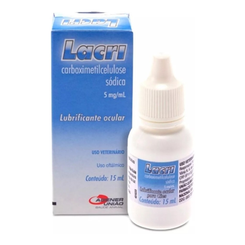 Lacri Colírio 15ml Oftamológico para Cães