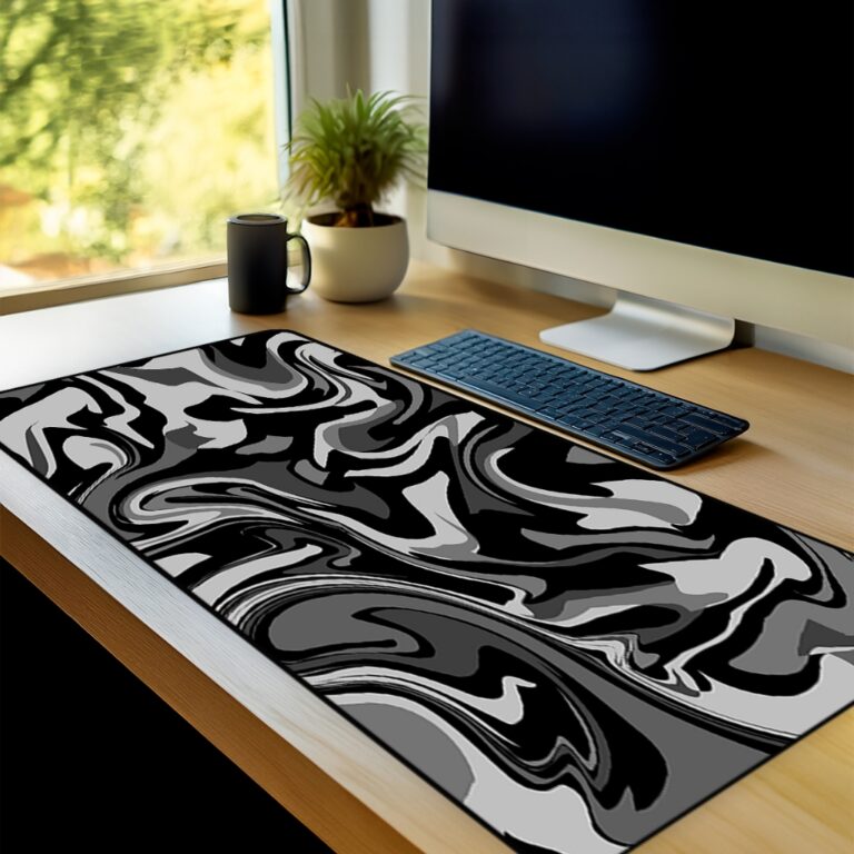 Mouse Pad Abstrato Gamer Antiderrapante Grande 70&