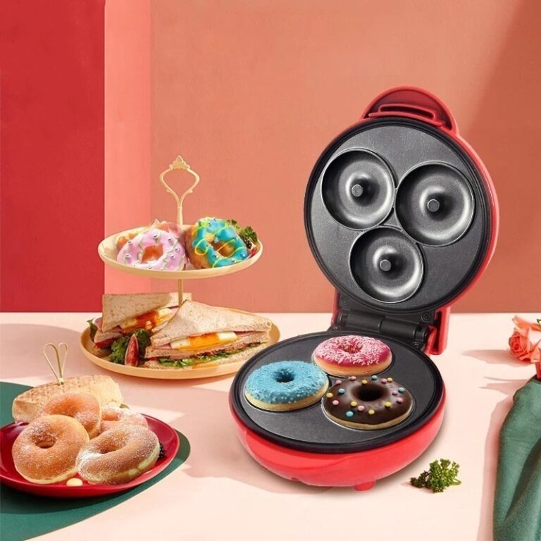 Máquina De Fazer Donuts Mini 3 Rosquinhas Confeit