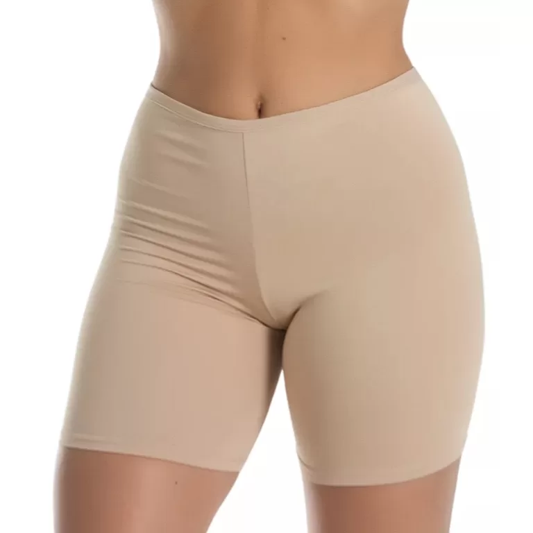 Kit 2 Short Segunda Pele Anágua Liso Não Marca B