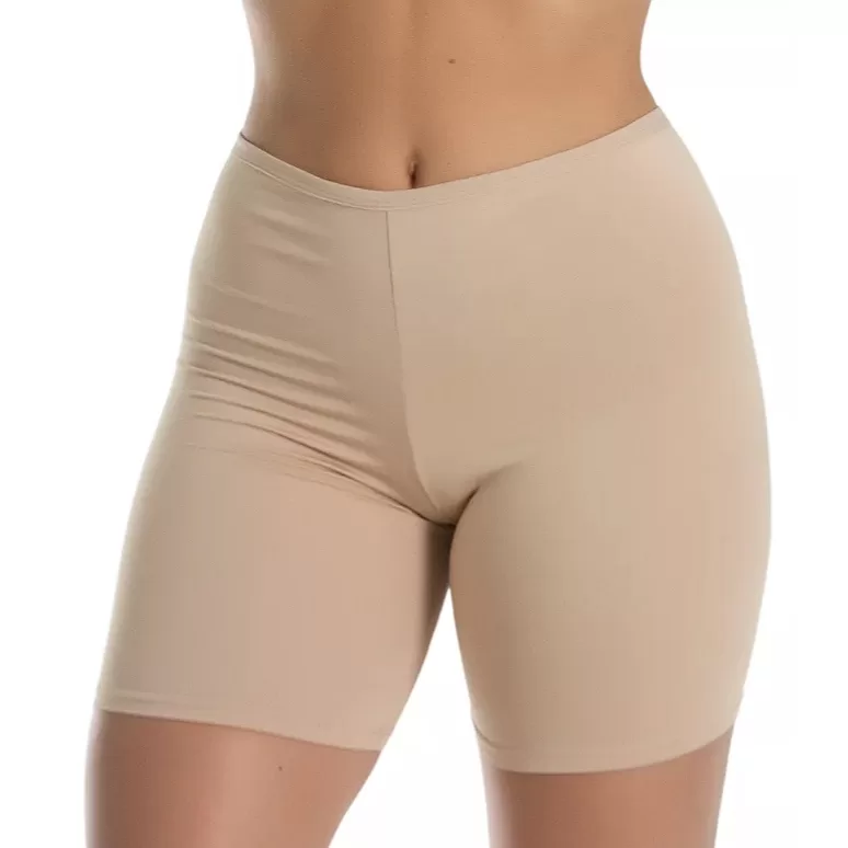 Kit 2 Short Segunda Pele Anágua Liso Não Marca Básico Intimo