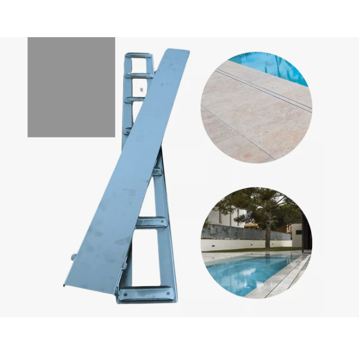 Ralo Linear Inox Oculto Invisível 10×100 Pis