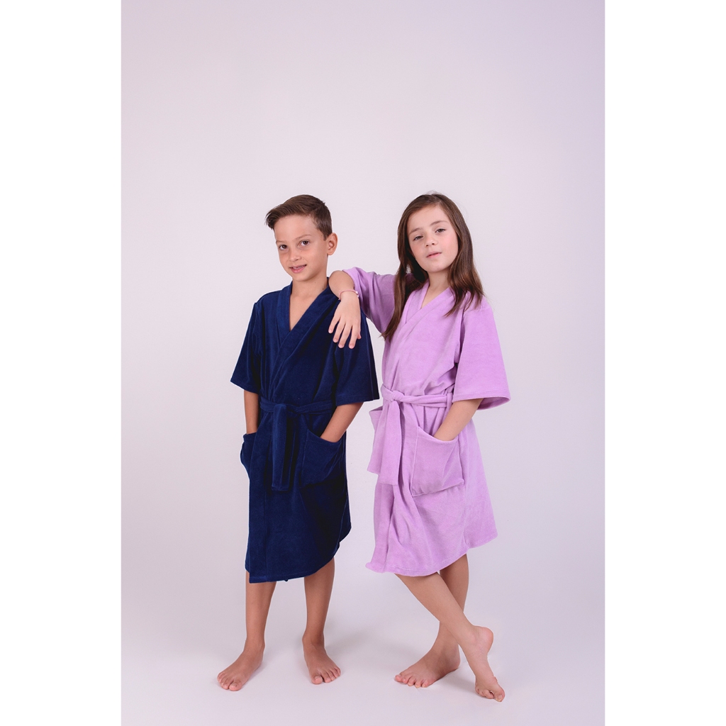 Roupão Infantil Atoalhado Infantil Menino e Menina Tamanho 02 ao 16