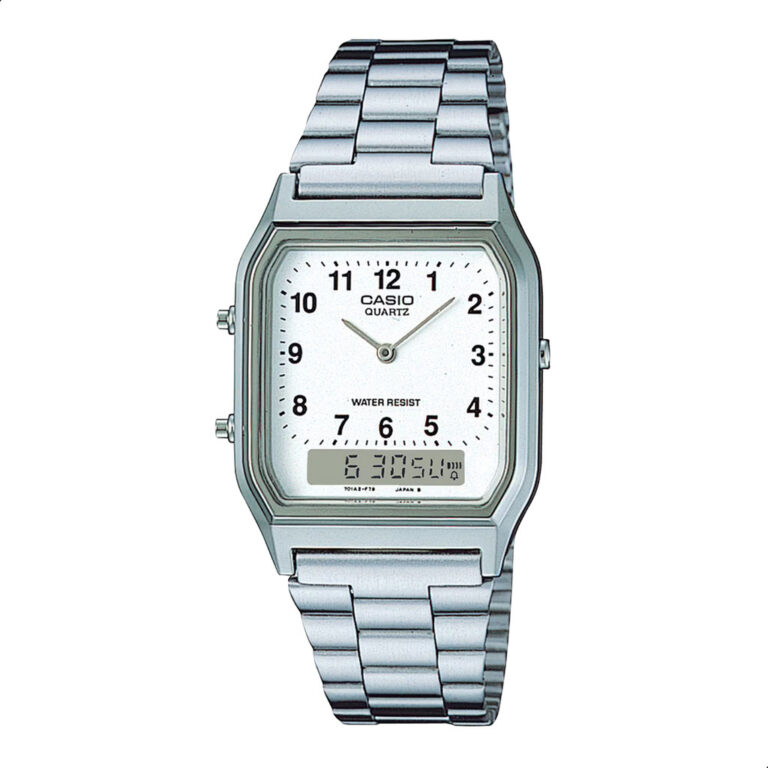 Relógio Casio Unissex Vintage Anadigi AQ-230A-7BM