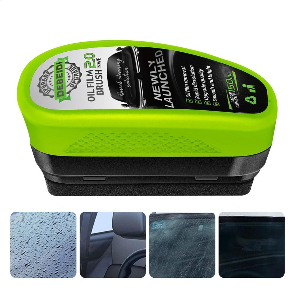 Filme De Óleo De Vidro Do Carro Limpar Limpador Placa De Limpeza Revestimento Para Pára-Brisa cupion