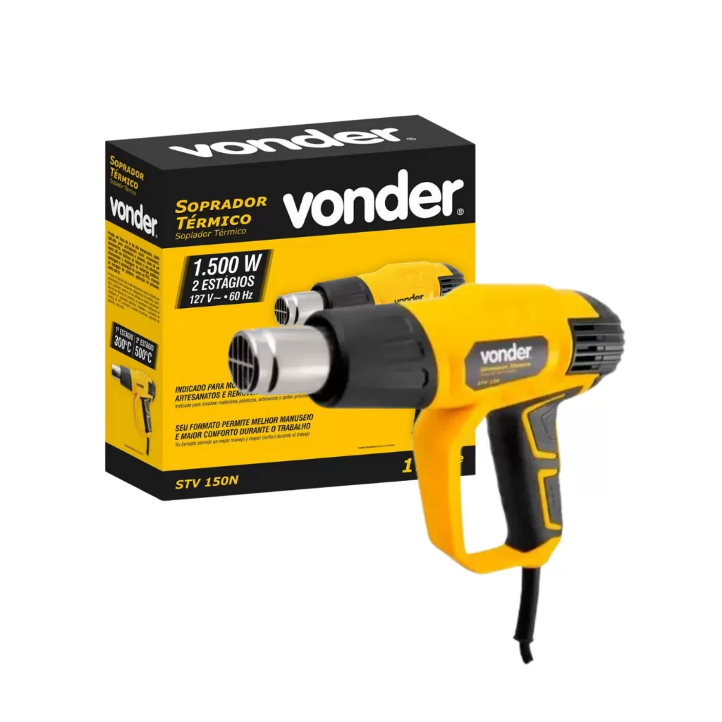 Soprador Térmico Stv150n 1500w 127v – Vonder