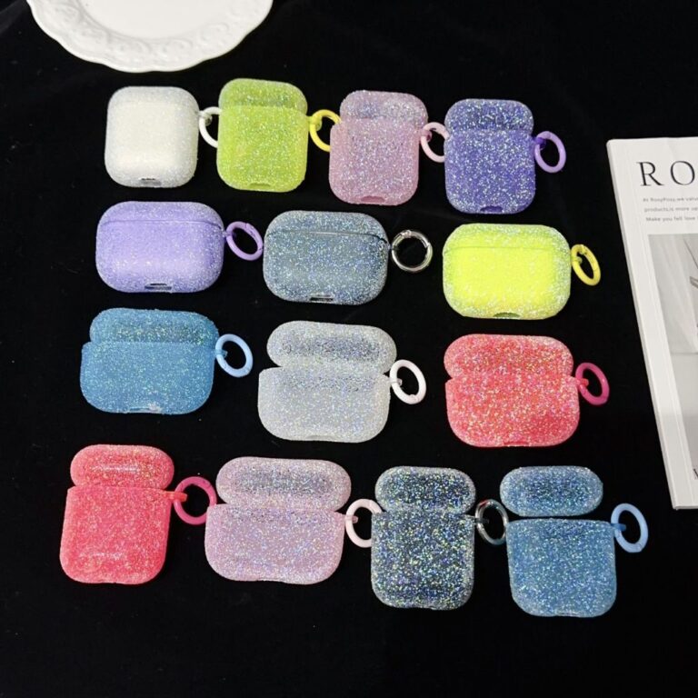 Case Capa Protetora Para  AirPods  Com Brilho  Air