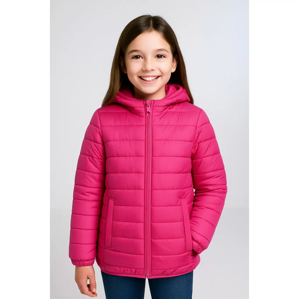 Jaqueta Infantil Feminina Blusa Casaco Peluciado Bobojaco