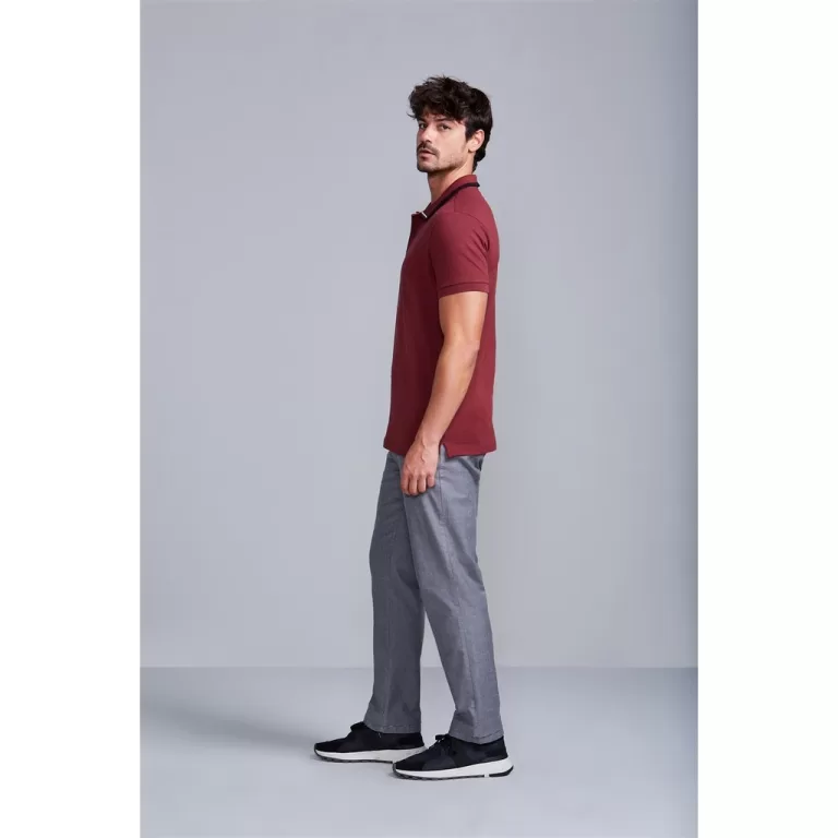 Camisa Polo Piquet Slim Fit – Marrom Capucci