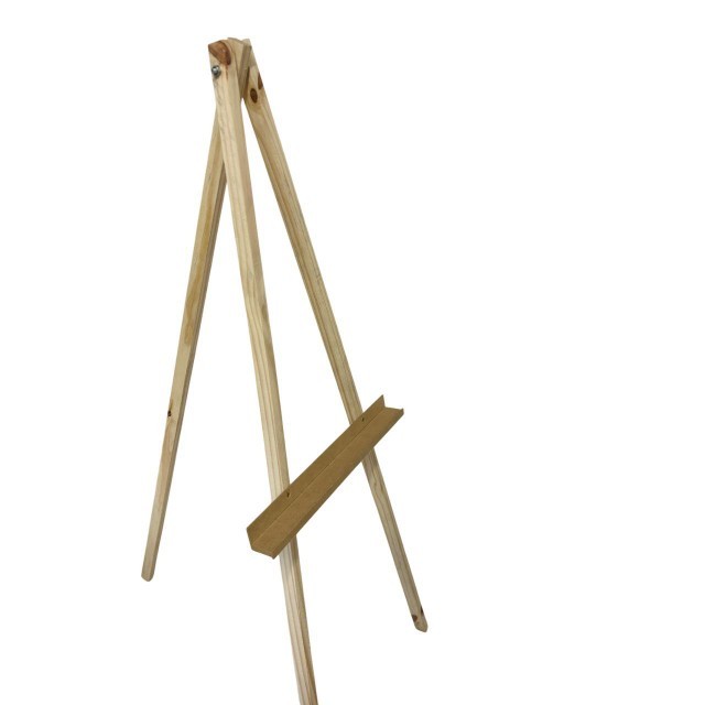 Cavalete para Pintura placa de recepção casament